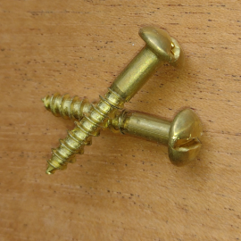 Mosiądz wkręt do drewna